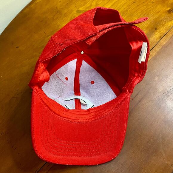 Cincinnati Reds Bats Red Baseball Cap Hat Unisex Mens One Size - Picture 12 of 16